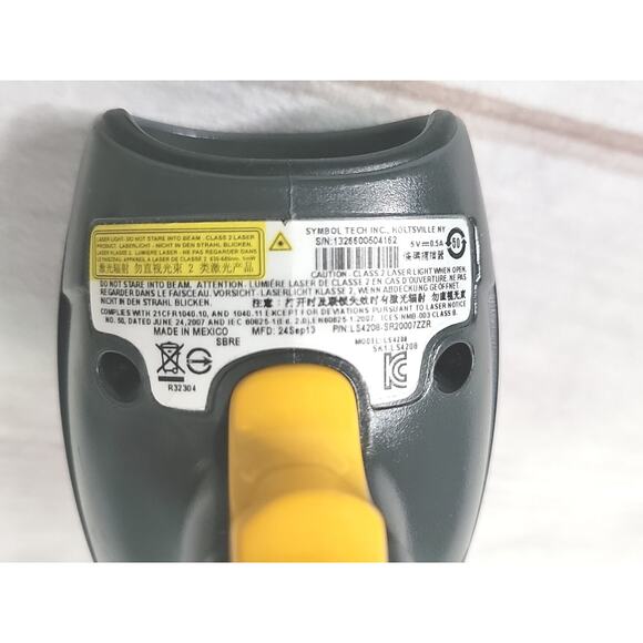 Symbol LS4208 LS 4208 Hand Held USB Barcode Scanner - Picture 9 of 13
